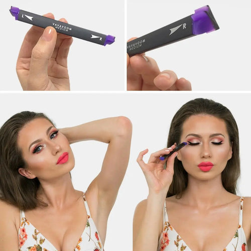 Eyeliner Flügel Stempel