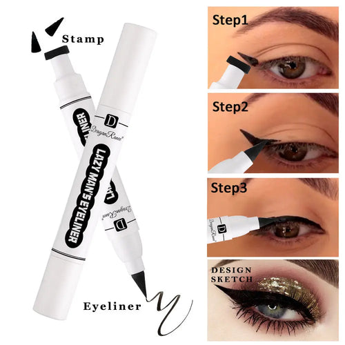 Ladies Fashion Marker Triangle Stempel Eyeliner